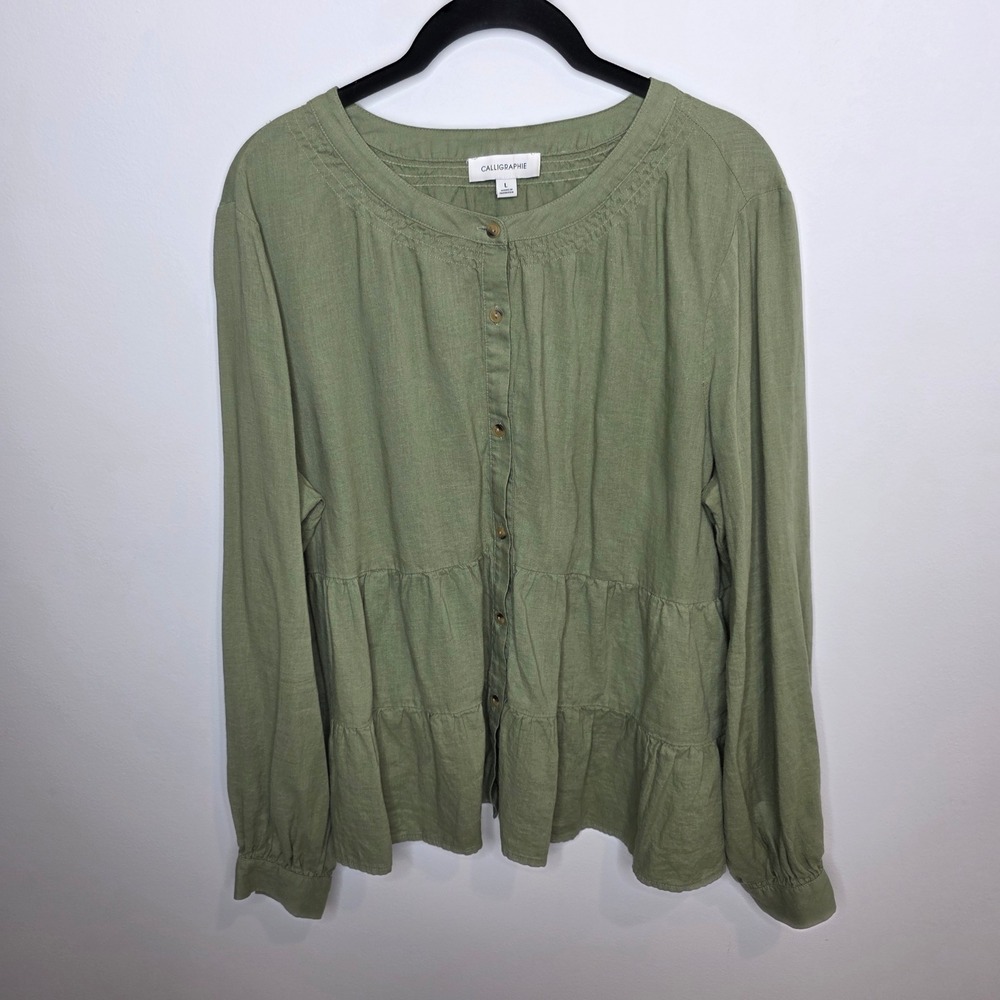 Calligraphie Blouse Womens‎ Large